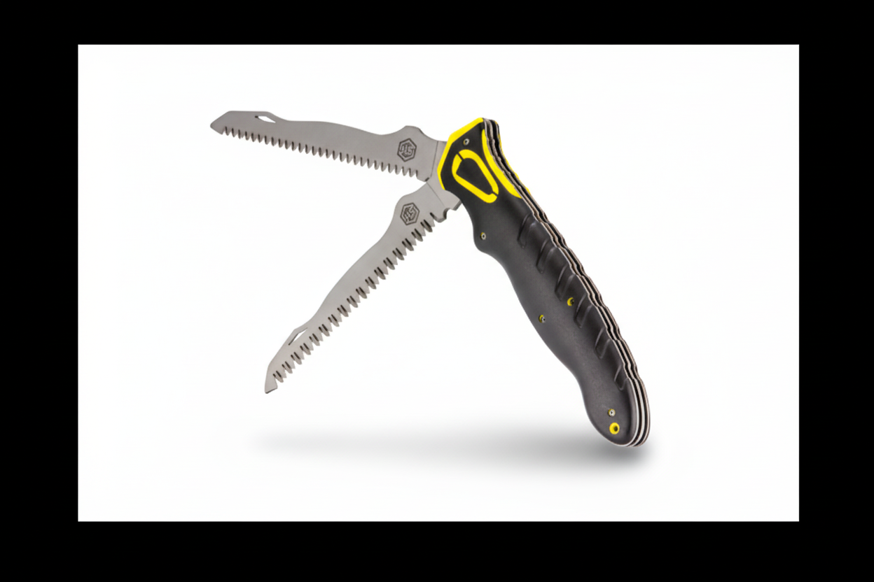 Hunter Specialities Command Grip Dual Blade Folding Bone & Wood Saw