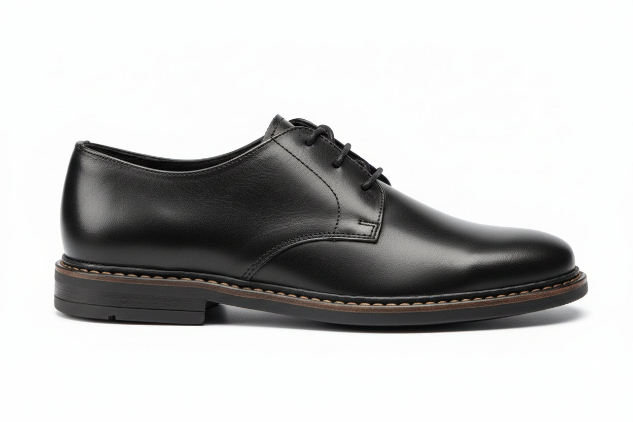 Vellie Funk Gallo Black School Shoes