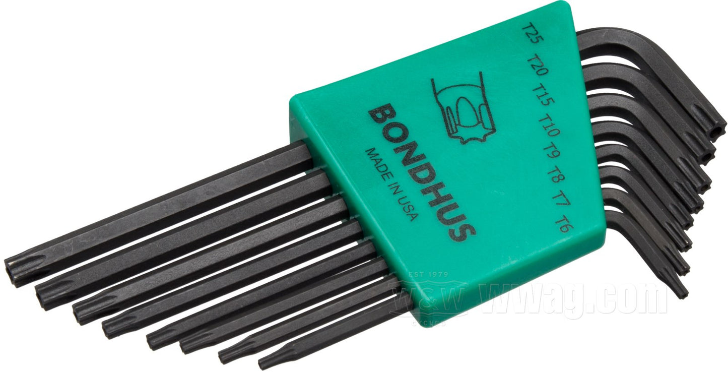 Bondhus 8-Piece Torx Key Set - L Shape