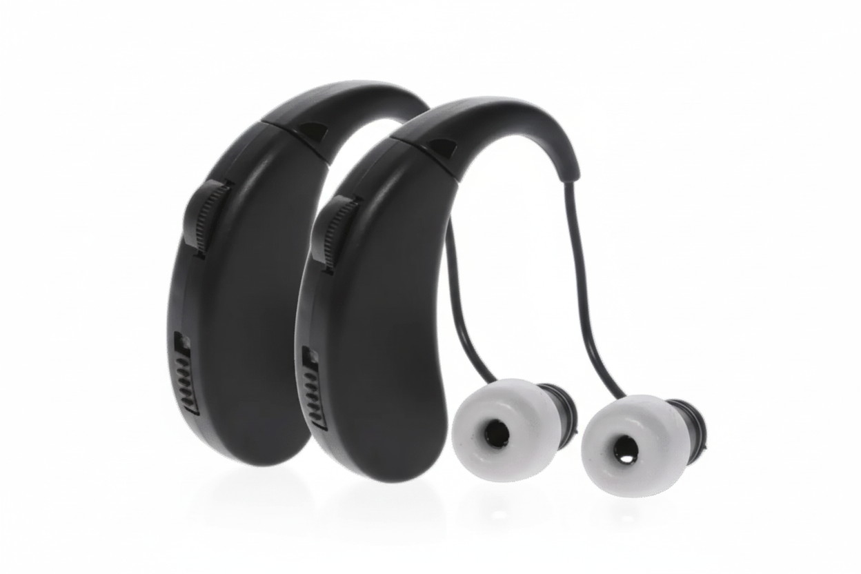 Walker's Rechargeable Ultra Ear BTE Earbuds 2 pack