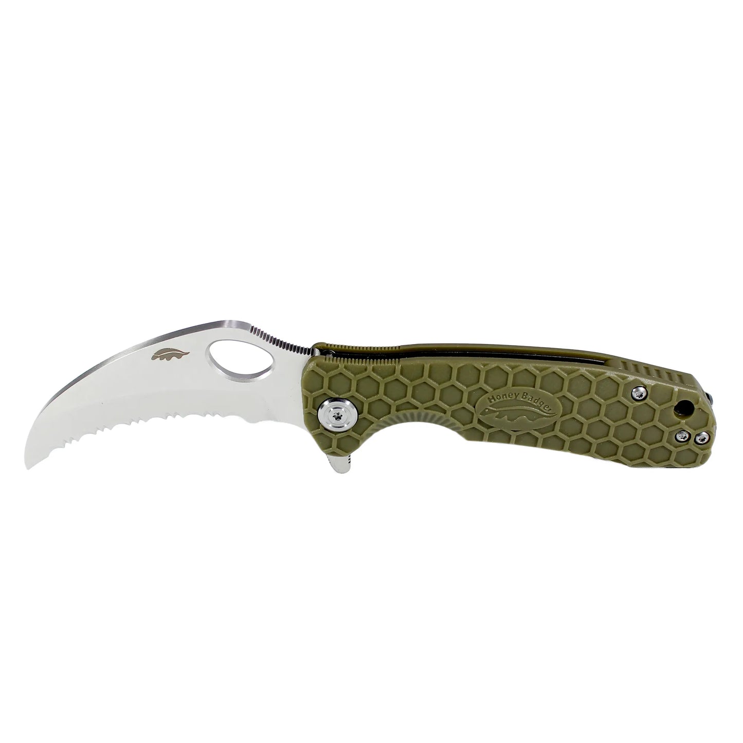 Honey Badger Claw Serrated 8Cr13MoV - Large