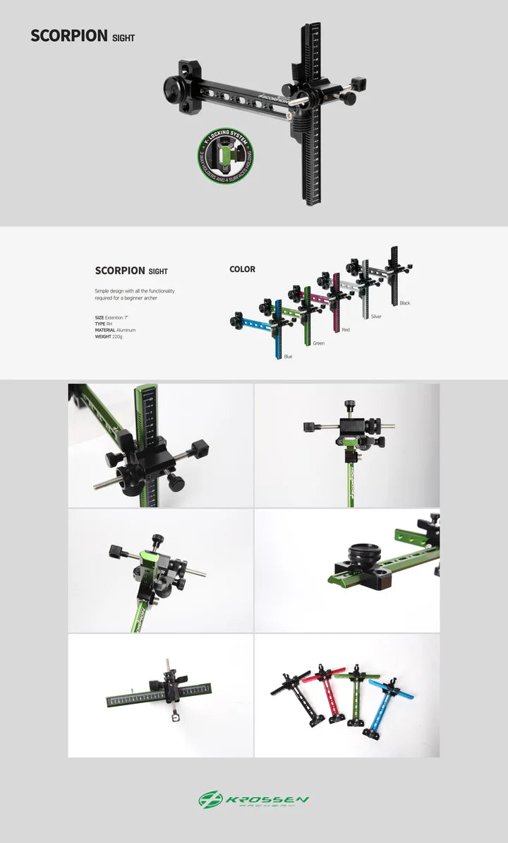 Krossen Scorpion Recurve Sight