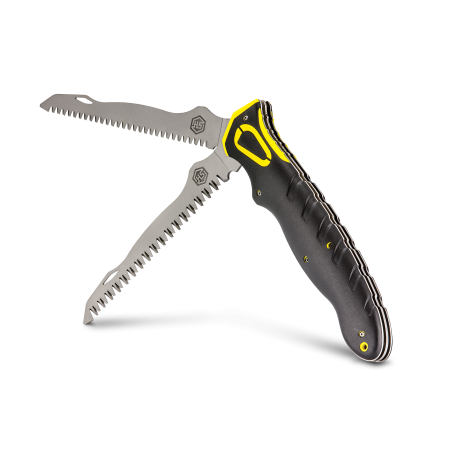 Hunter Specialities Command Grip Dual Blade Folding Bone & Wood Saw