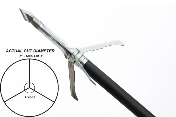 Grim Reaper Razorcut 3 Blade - Mechanical Broadhead