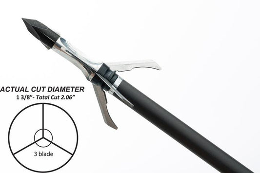 Grim Reaper Razortip 125 Grain - Mechanical Broadhead