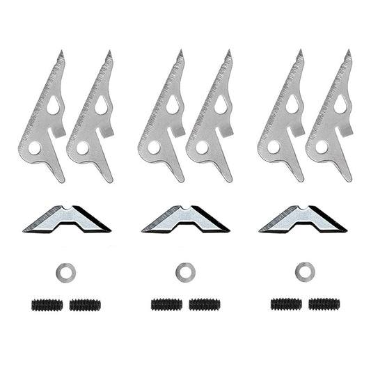 SEVR HYBRID REPLACEMENT BLADES