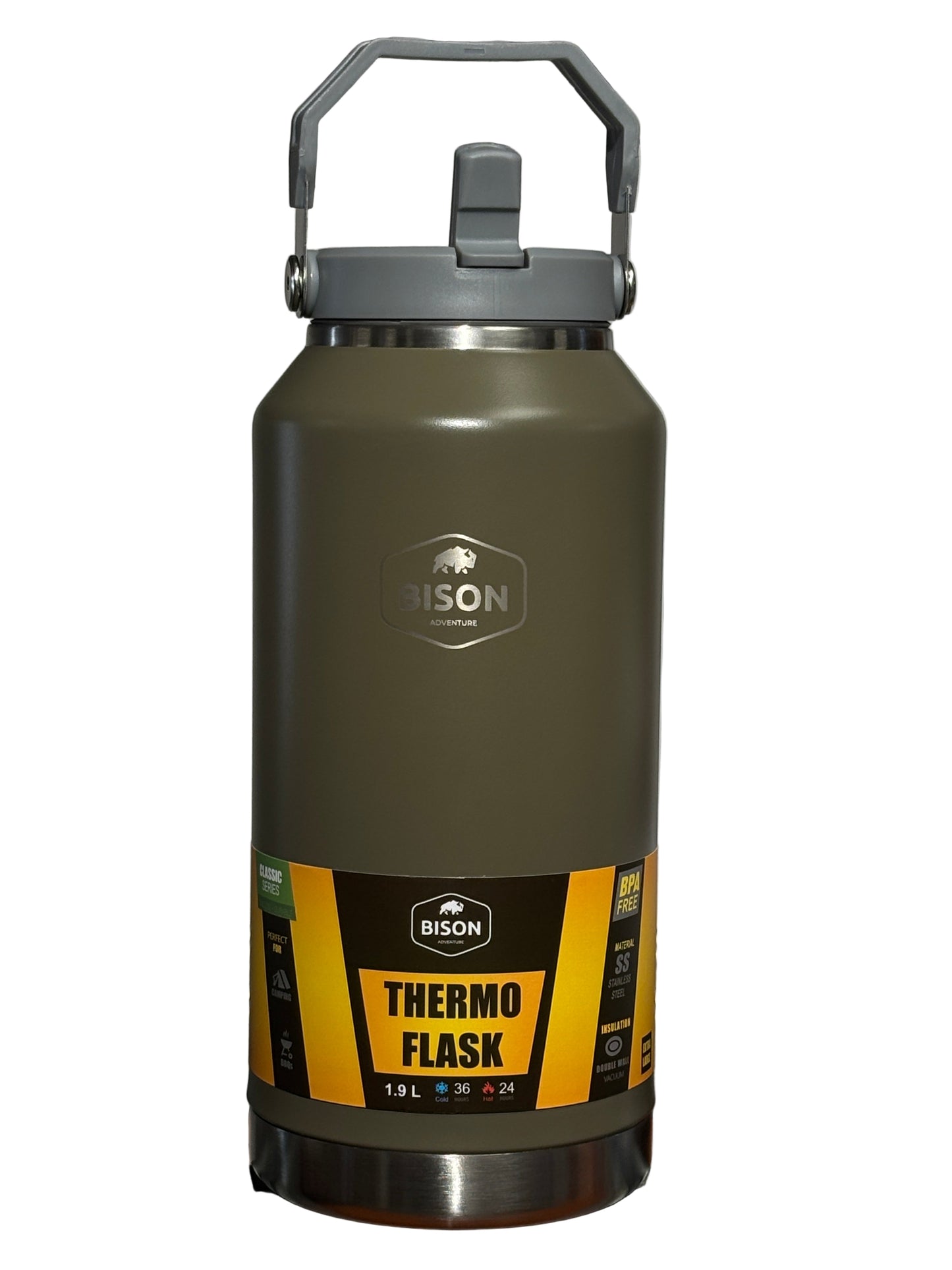 Bison 1.9L Thermo Flask