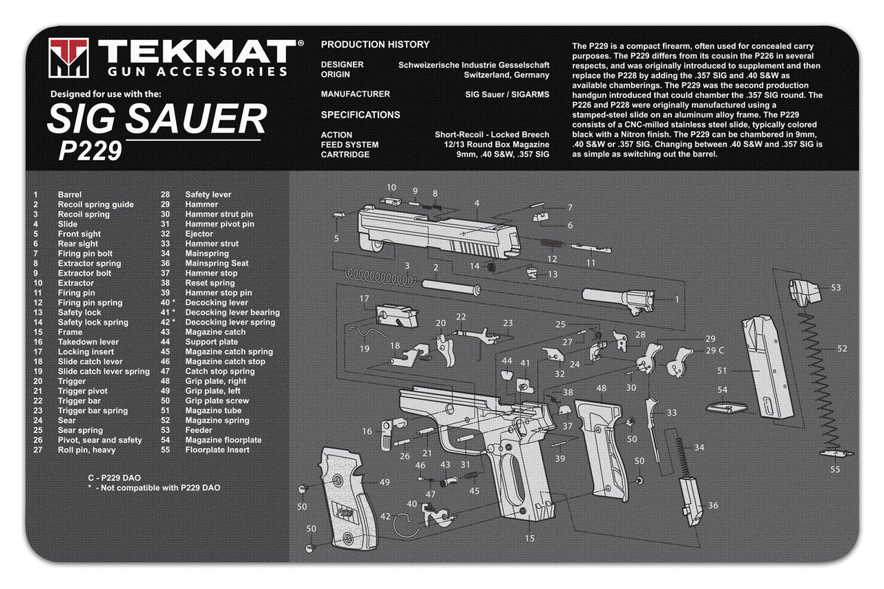 TEKMAT Gun cleaning Mats