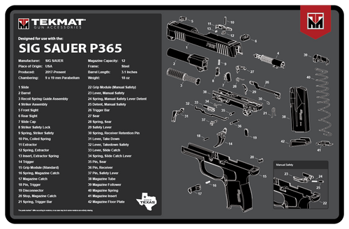 TEKMAT Gun cleaning Mats