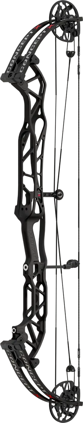 Hoyt Concept X 40 - CDM mod (Black Limbs)