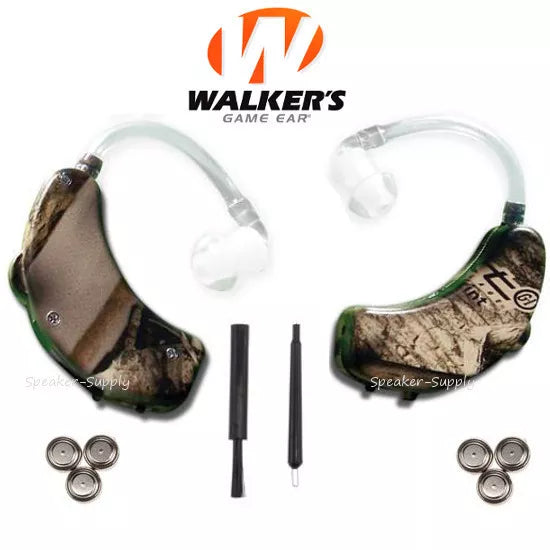 Walker's Ultra Ear BTE Hearing Enhancer - Camo 2 Pack