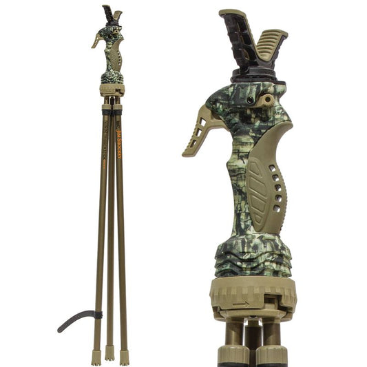 Primos Jim Shockey Trigger Stick Gen 3 Tall Tripod Shooting Stick - Camo
