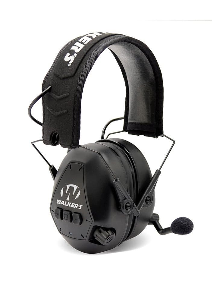 Walker's BlueTooth Passive Hearing Protection (with adjustable Boom Mic)